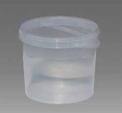 Plastové kbelíky s víkem 5,7l - v barvách dle přání zákazníka
