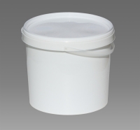 Plastové kbelíky s víkem 5,7l - v barvách dle přání zákazníka